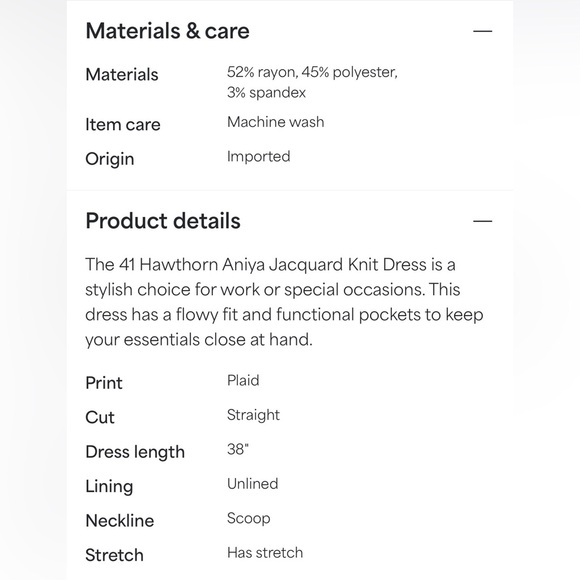 41 Hawthorn Aniya Jacquard Knit Dress - Picture 5 of 5